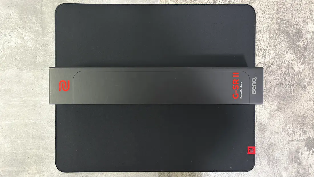 BenQ ZOWIE G-SR IIを徹底レビュー｜旧型よりも使いやすくなったコントロール系マウスパッド