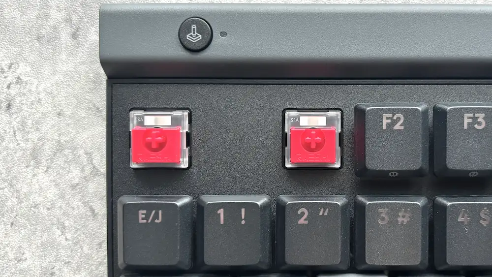 G515 RAPID TKLのキースイッチについて