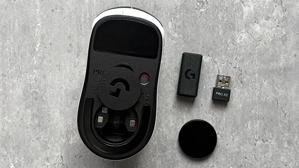 ドングルを収納できる