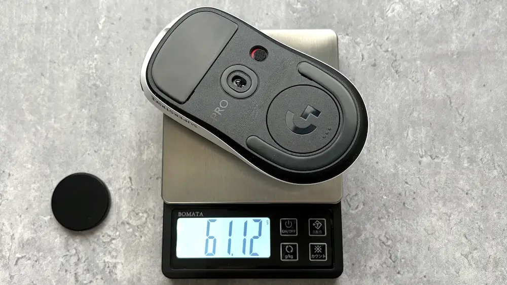 デフォルトの重さ