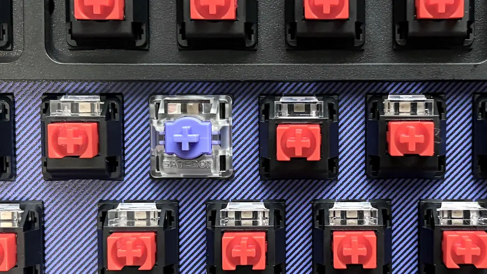 G512 X 75のキースイッチについて